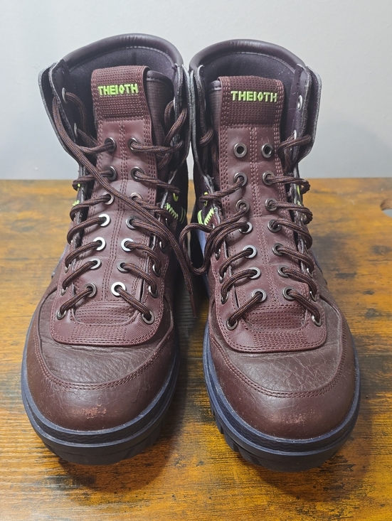 Nike Xarr The 10th El Dorado Obsidian Burgundy Boot BQ5240-400 Men Size 10